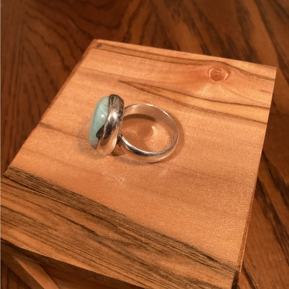 Larimar Stone Ring - image 6
